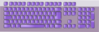 Purple Keyboard Clip Art